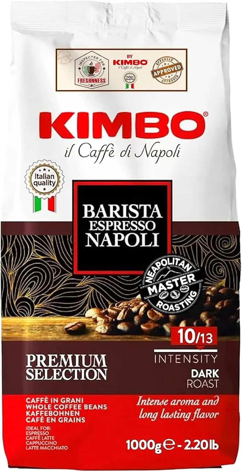 Kimbo Espresso Napoletano, een van de lekkerste koffiebonen