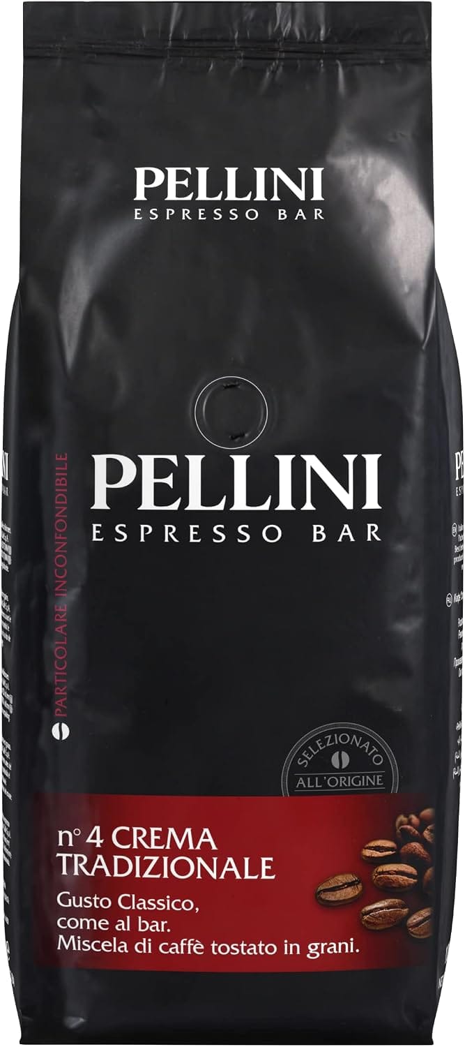 Pellini Espresso Bar Crema Tradizionale, een van de lekkerste koffiebonen