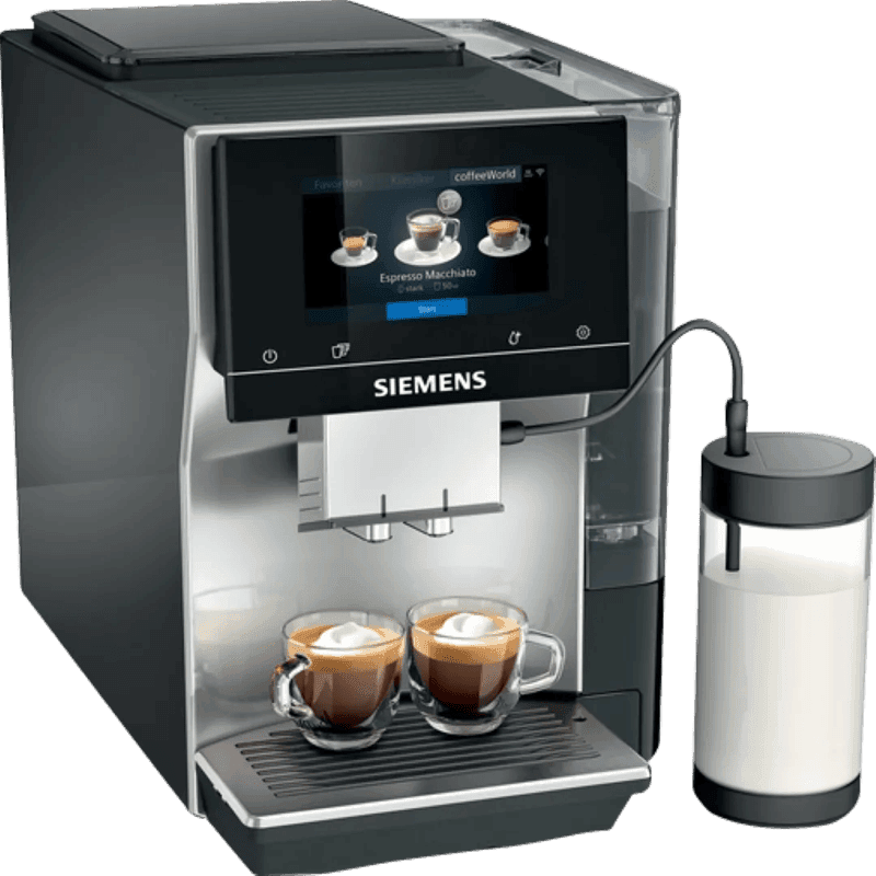 Siemens EQ700 Classic TP715R07 volautomatische espressomachine in RVS