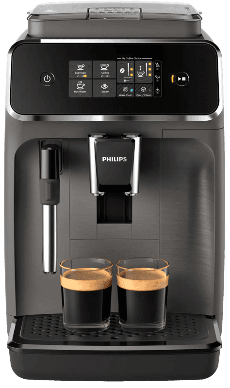 Philips 2200 EP2224/10 volautomaat met stoompijpje, de instapper in de vergelijking Philips 2200 vs 3200